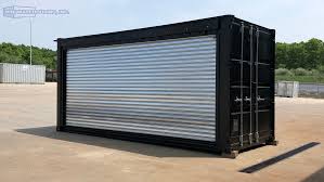 Black Container with Silver Door
